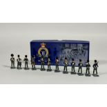 W. Britons Collectors Club, painted metal figures, Royal Scots Fusiliers Band, Queen's Golden