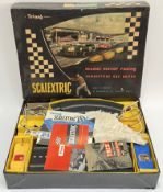 A boxed Tri-ang Scalextric set from the model motor racing competition car series (model CM 2),