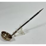 A first quarter of 19thc Scottish provincial silver Charles Murray of Perth toddy ladle of oval