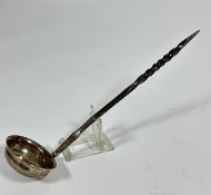 A first quarter of 19thc Scottish provincial silver Charles Murray of Perth toddy ladle of oval