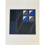 Gordon House (British 1932-2004), Series 40cm E, silk screen 33/50, signed, titled and dated '65,