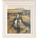 Tom Stephenson (British), Muckish Mountain, After Rain, acrylic on board, signed left, in a