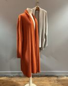 Two cashmere cardigan coats