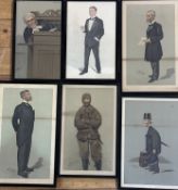 A collection of thirteen Vanity Fair Spy prints to include A Judicial Joker, Cyril Maude, Daily