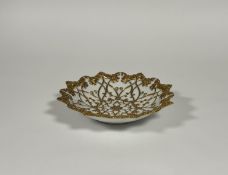 A Meissen porcelain gilt-highlighted bowl,