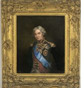 After John Hoppner (1758-1810), a portrait of Lord Nelson (1758-1805), half-length, oil on canvas