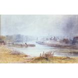 John Blair (Scottish, 1850-1934), A View of Eyemouth, signed and dated 1901 lower left, watercolour