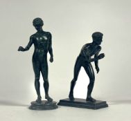 After the Antique, two 19th/early 20th century desk bronzes