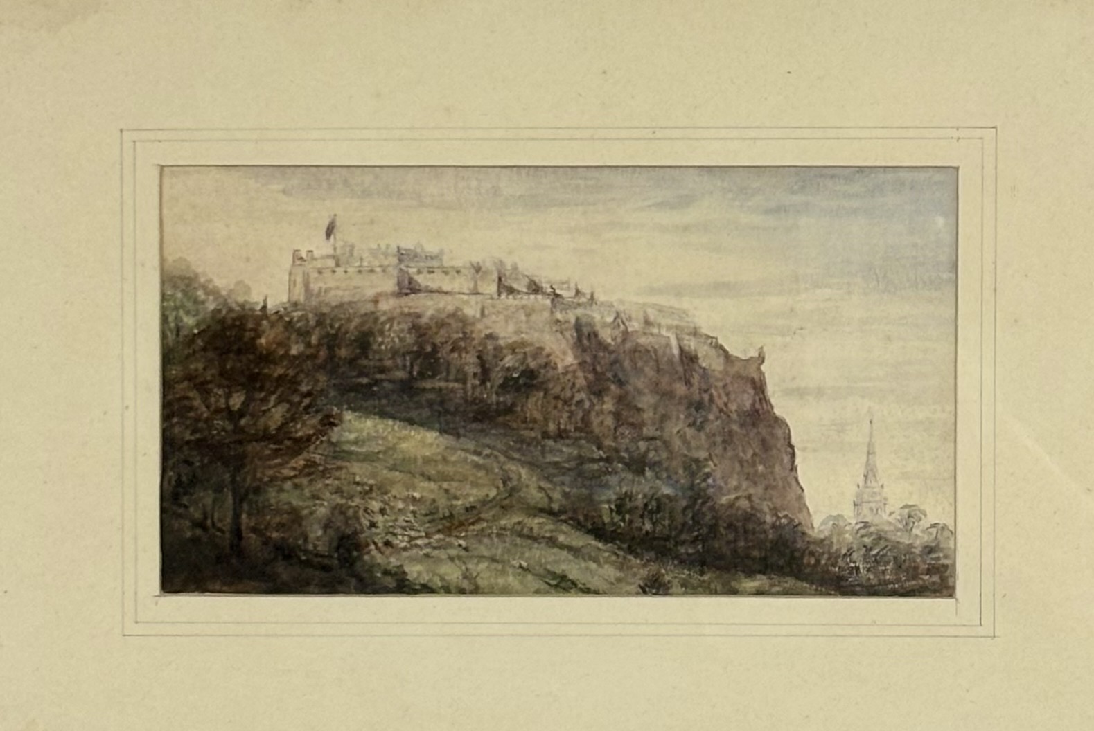 William Brodie R.S.A. (Scottish, 1815-1881), Three Views of the City of Edinburgh, watercolour - Image 3 of 4
