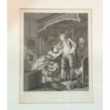 After William Hogarth, "Before" and "After", a pair of line engravings by Thomas Cook, pub. 1798