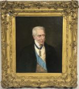 19th Century School, a portrait of the Duke of Wellington (1769-1852), half length, oil on canvas