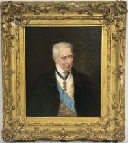 19th Century School, a portrait of the Duke of Wellington (1769-1852), half length, oil on canvas