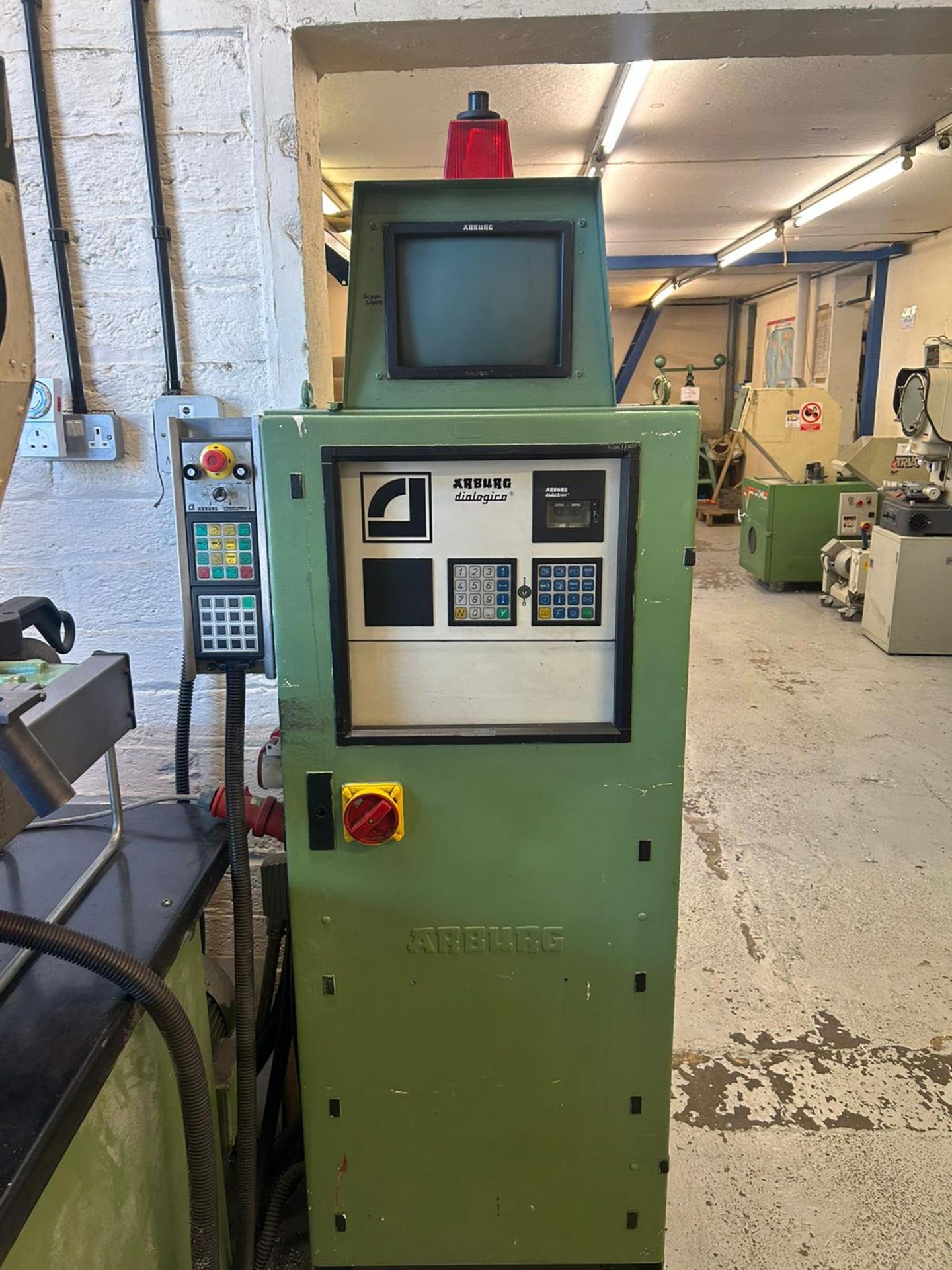 Arburg 170 CMD 150-45 injection moulding machine, GWK temp control unit including dryer attachment - Image 4 of 7