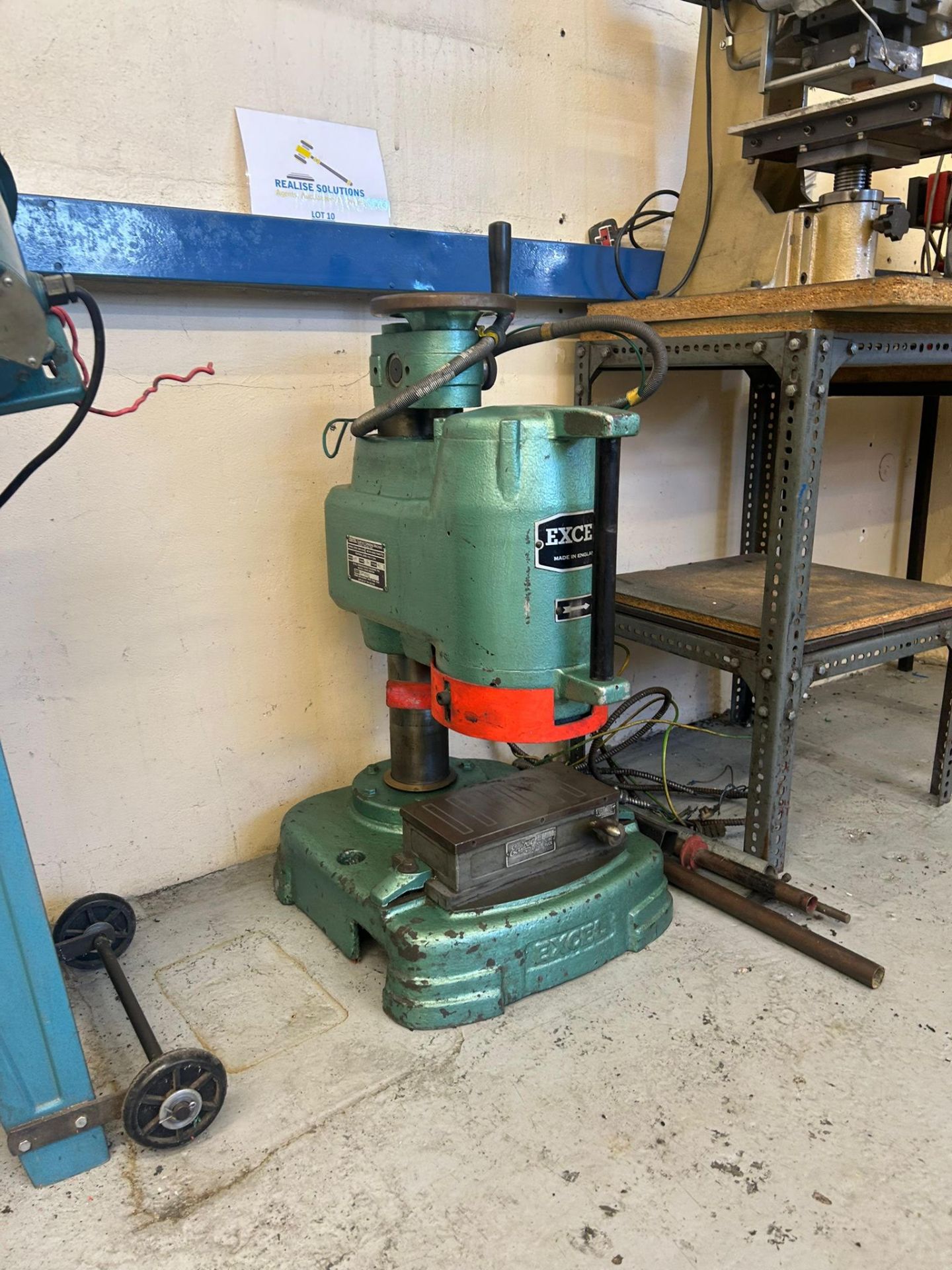 Excel surface grinder and Naerok bandsaw - Image 10 of 12