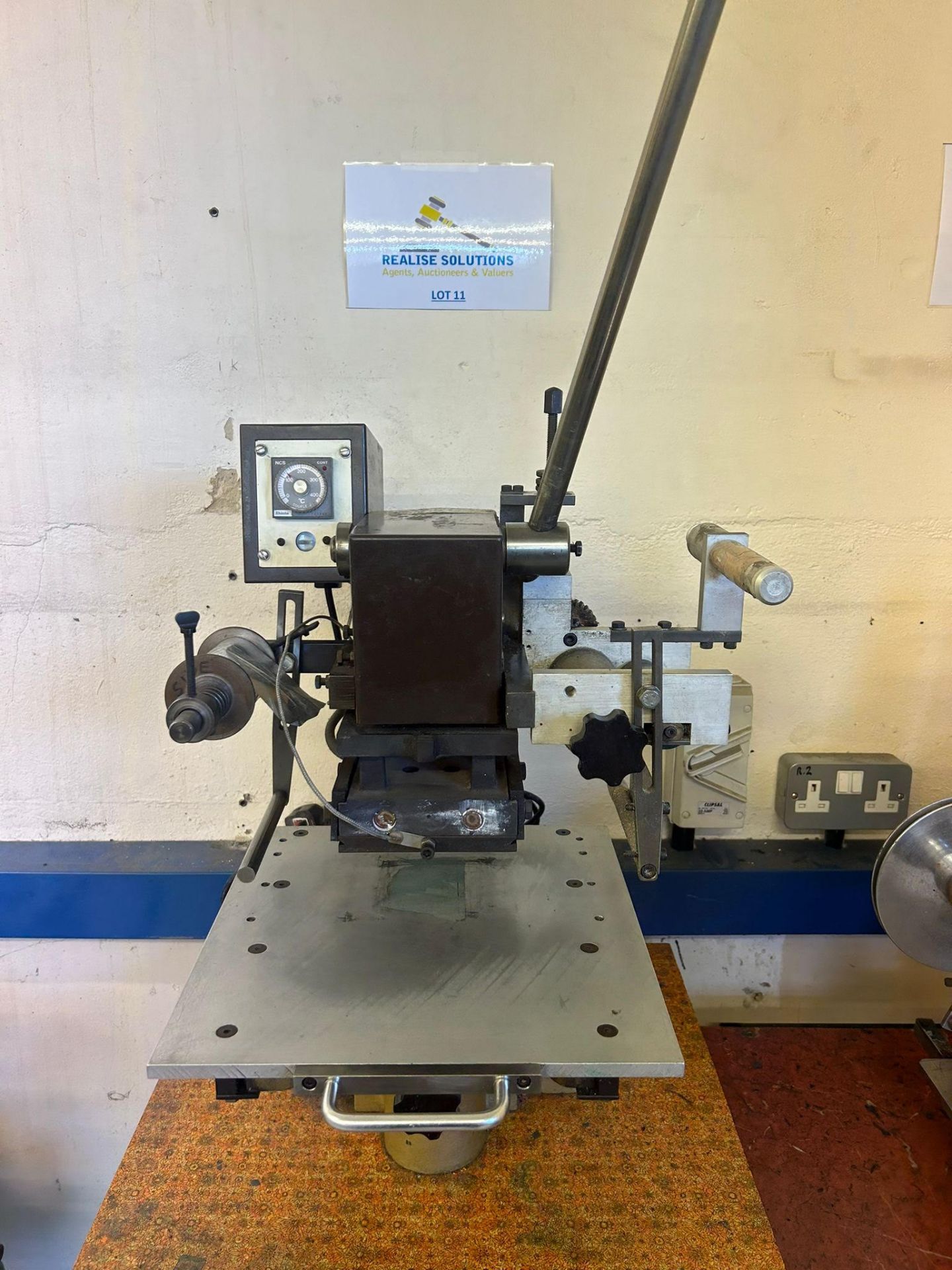 Leonard Kurz Furth hot foiling machine and Impress hot stamping machine - Image 3 of 8