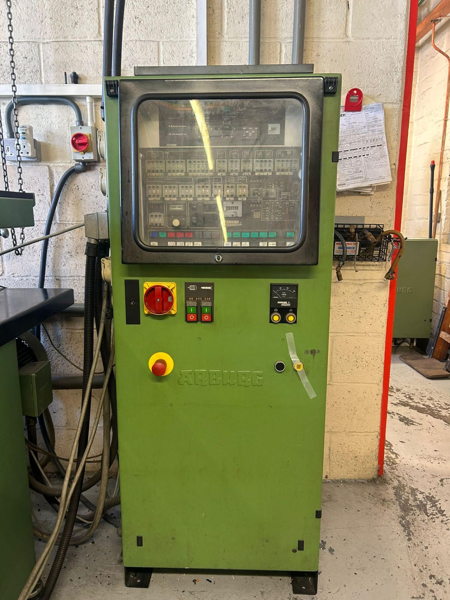 Arburg 220-90-400 injection moulding machine and Tool-temp temperature control unit - Image 7 of 11