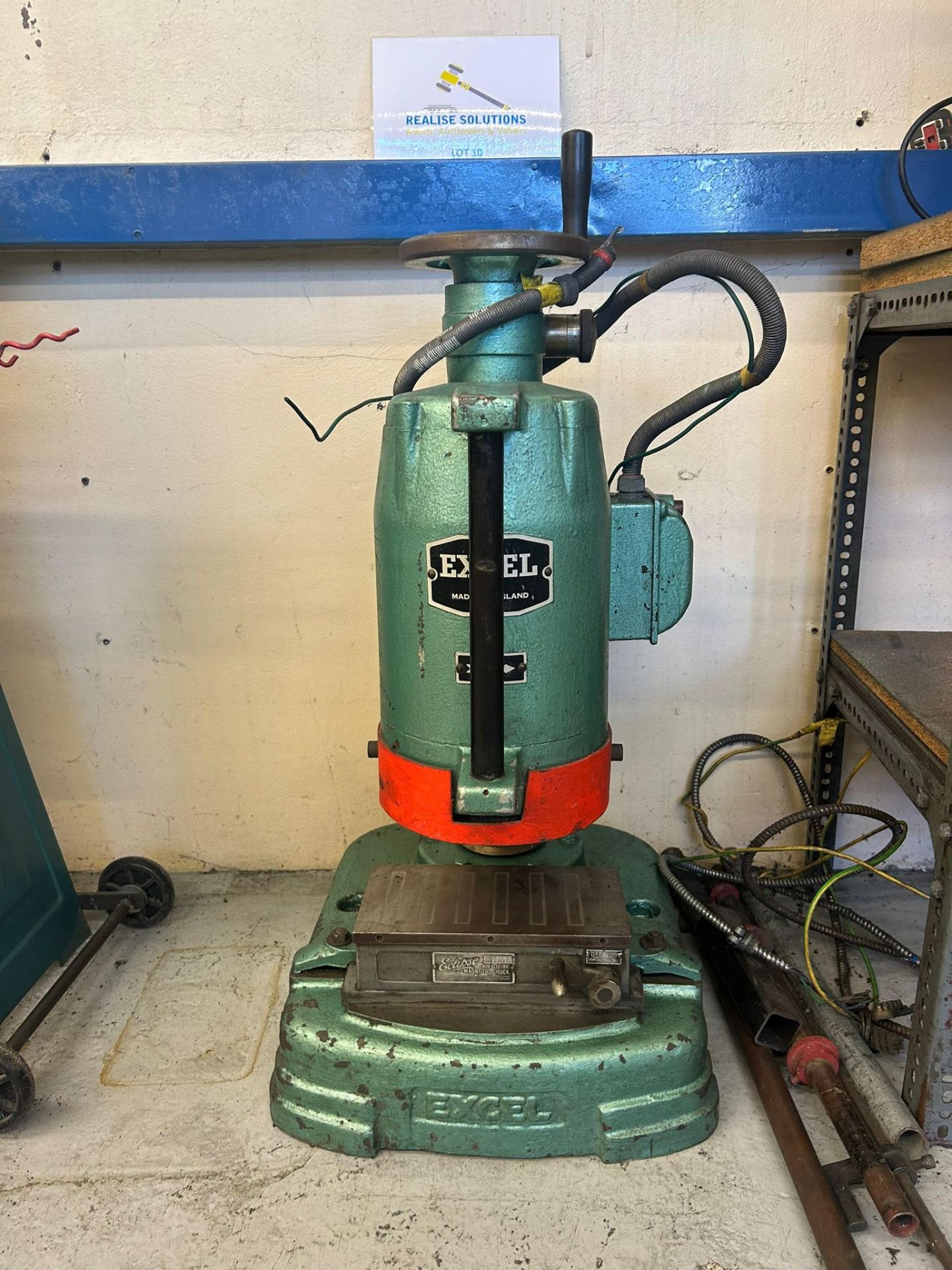 Excel surface grinder and Naerok bandsaw - Image 8 of 12