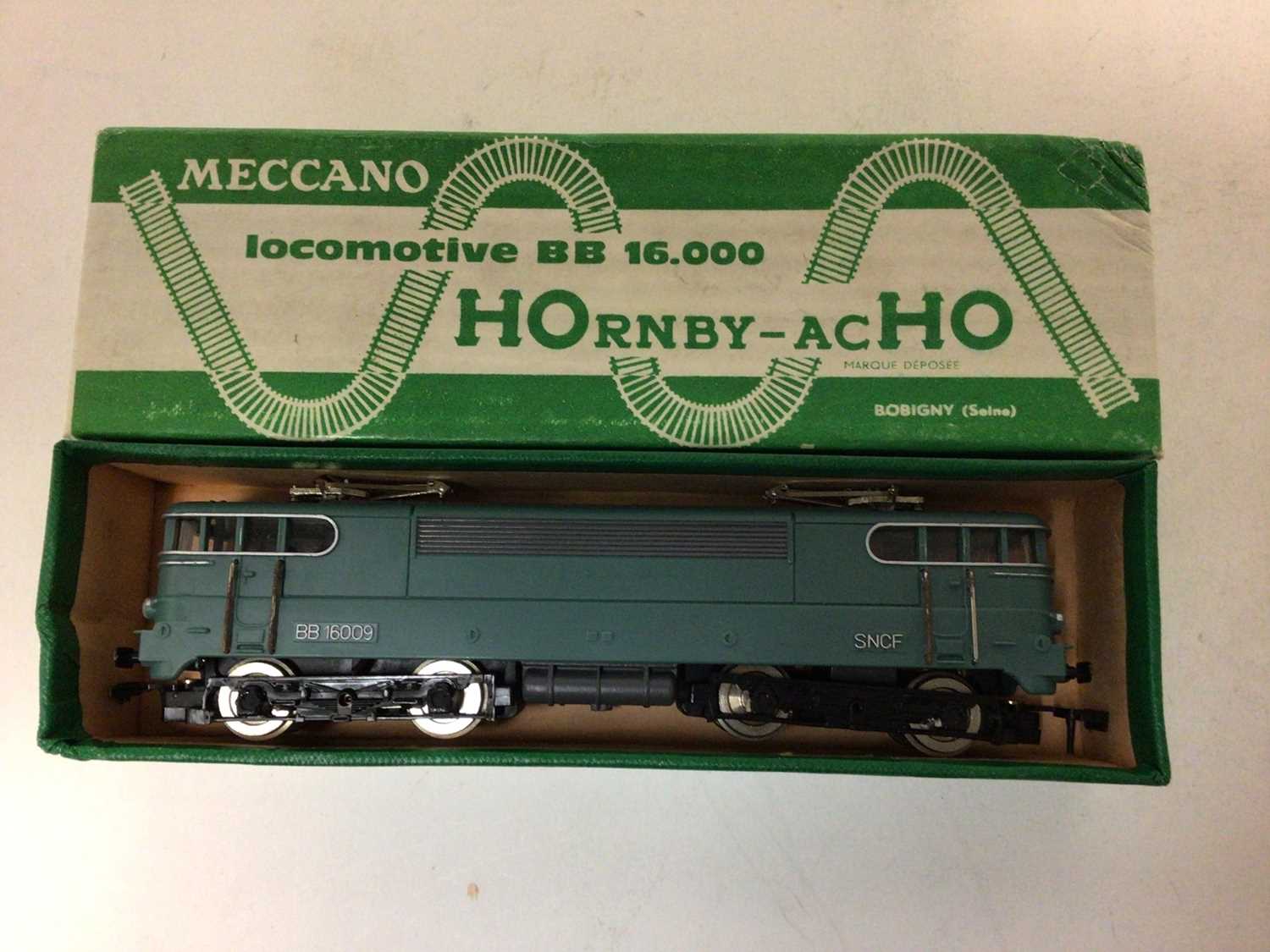 Meccano HOrnby acHO locomotives including SNCF CC 7121 electric locomotive, boxed 6372, SNCF BB 16. - Image 2 of 3
