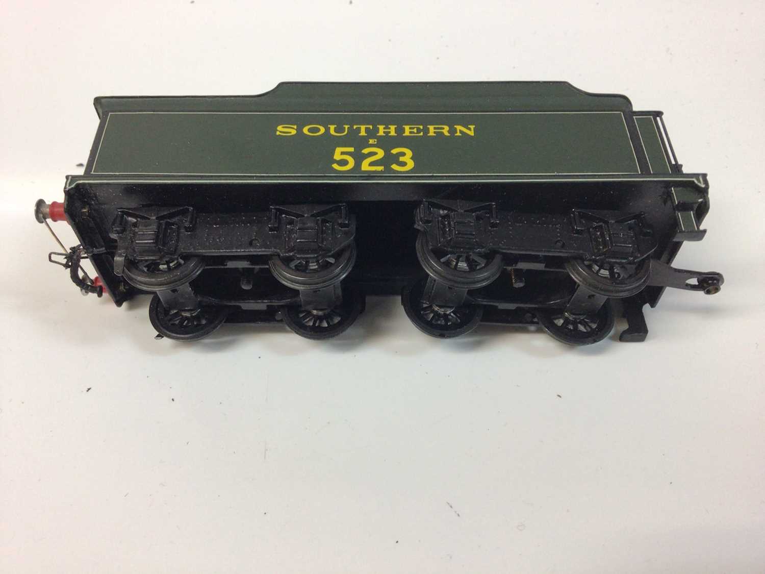 Hand built SR green 4-4-0 tender locomotive 312 by Claude Standfast signed 1954, constructed BR line - Image 24 of 26