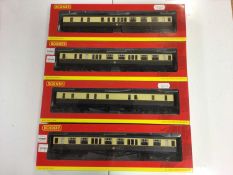 Hornby OO gauge mixed lot of GWR coaches (18)