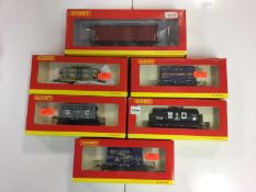 Hornby OO gauge rolling stock, vans and wagons (20)