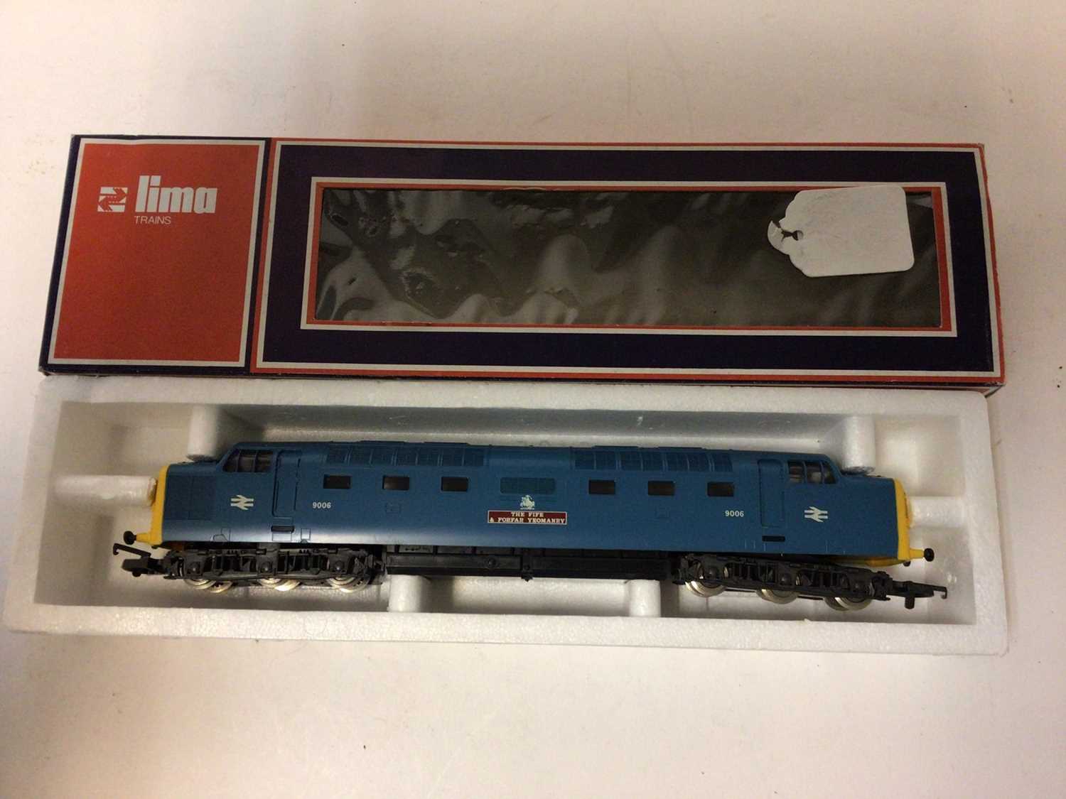 Lima OO gauge locomotives including 4-6-0 BR blue Early Emblem Class 6000 tender locomotive, boxed 2 - Image 2 of 3