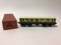 Hornby O gauge selection of boxed GWR Coaches including No.2 Passenger Coach (Brake-Third), No.2 Cor