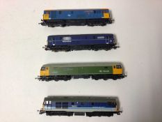 Lima OO gauge locomotives including BR green Parcels Class 47 Diesel 'Doncaster Enterprise' 47522,