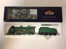 Bachmann OO gauge locomotives including LNER Garter Blue with valances 4-6-2 Gresley A4 'Mallard' te