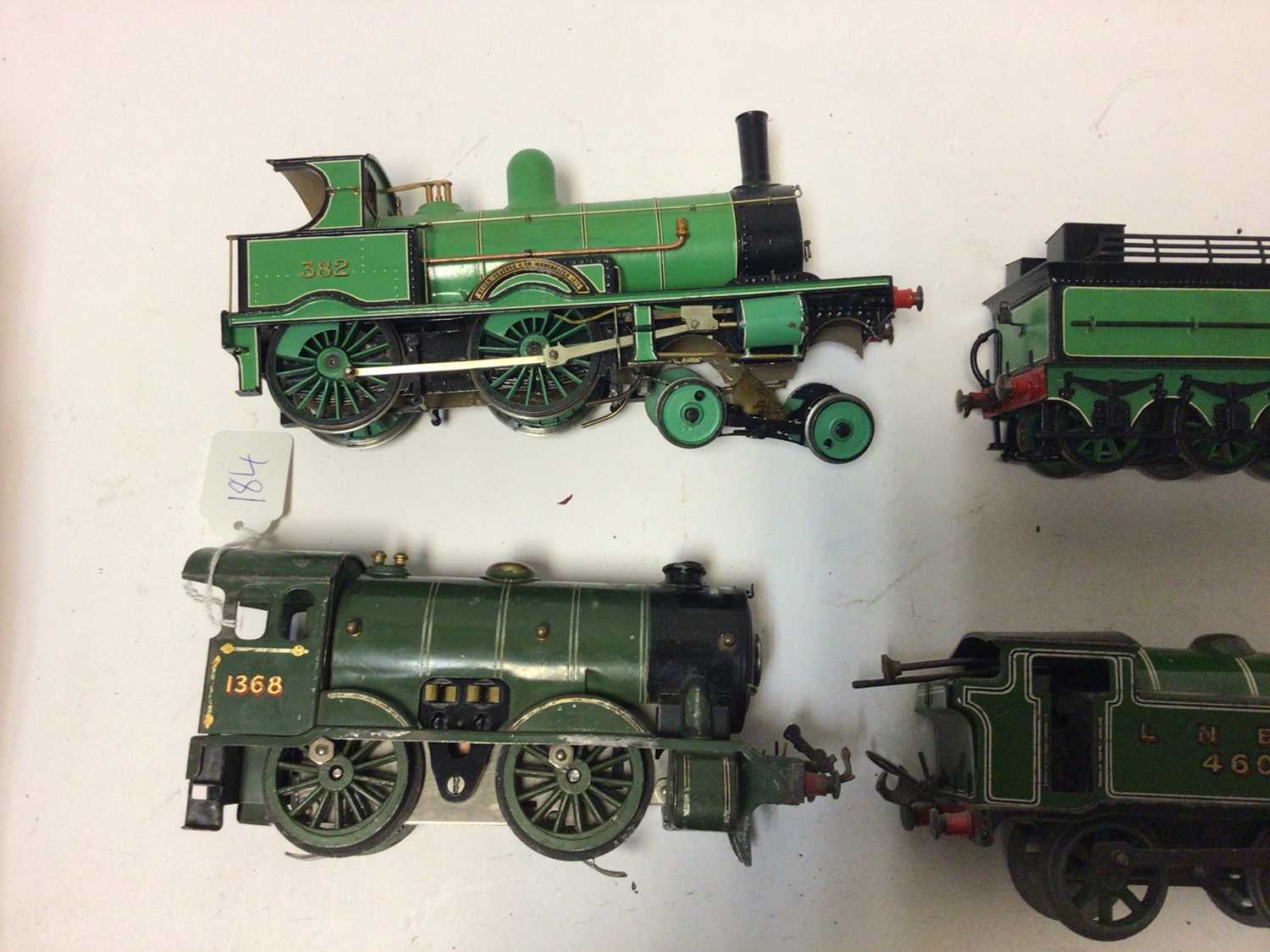 Railway O gauge selection of unboxed locomotives including 0-4-0 Hornby three rail 1368, LNER 460, 4 - Image 6 of 19