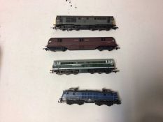 Lima OO gauge locomotives including BR blue Class 150 electric lococomotive 150012, boxed L208027, B