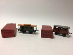 Hornby O gauge selection of boxed Wagons (some in incorrect boxes) including Open Wagon, No.50 Hoppe