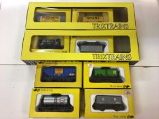 Trix Trains OO gauge individual rolling stock (x32) and two double packs, boxed together with Trix w