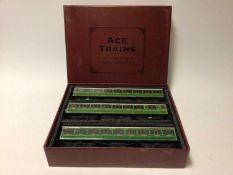 Ace O gauge Vintage SR green Electric Multiple Unit 3rd Class, in original box