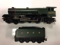 Railway OO gauge 3rail tender locomotives including LNER green 4-6-2 Class A3 "Scotsman" 4472, BR ma
