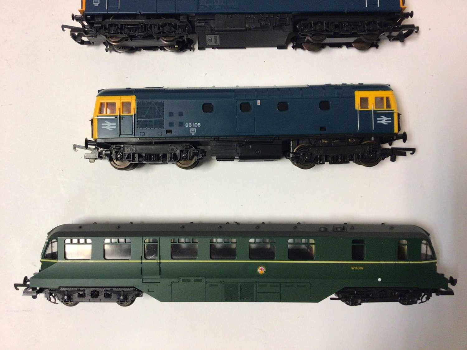 Lima OO gauge locomotives including GWR Railcar W30W in BR green with whiskers, boxed L205150, BR bl - Image 2 of 6