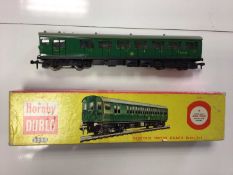 Hornby Duplo 2 rail BR green Electric Motorcoach, boxed 2250