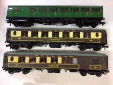 Hornby Dublo OO gauge Pullman Cars (x10), electric driving trailer coaches (x2), restaurant cars and