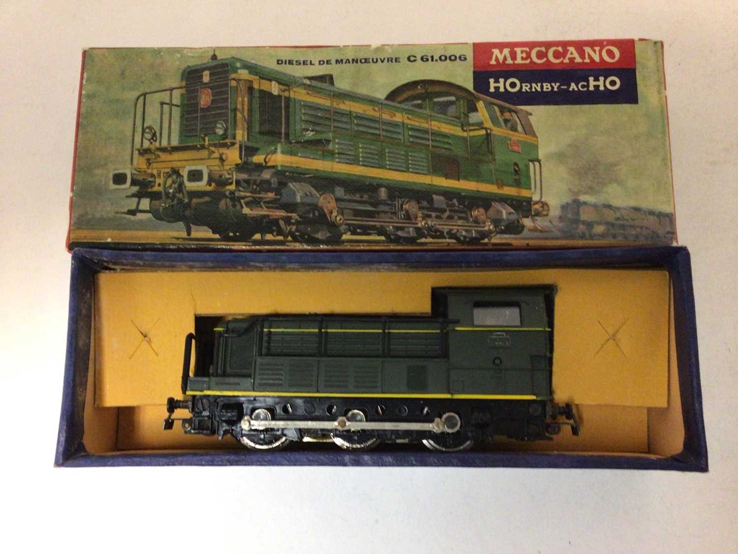 Meccano HOrnby acHO locomotives including SNCF CC 7121 electric locomotive, boxed 6372, SNCF BB 16. - Image 3 of 3