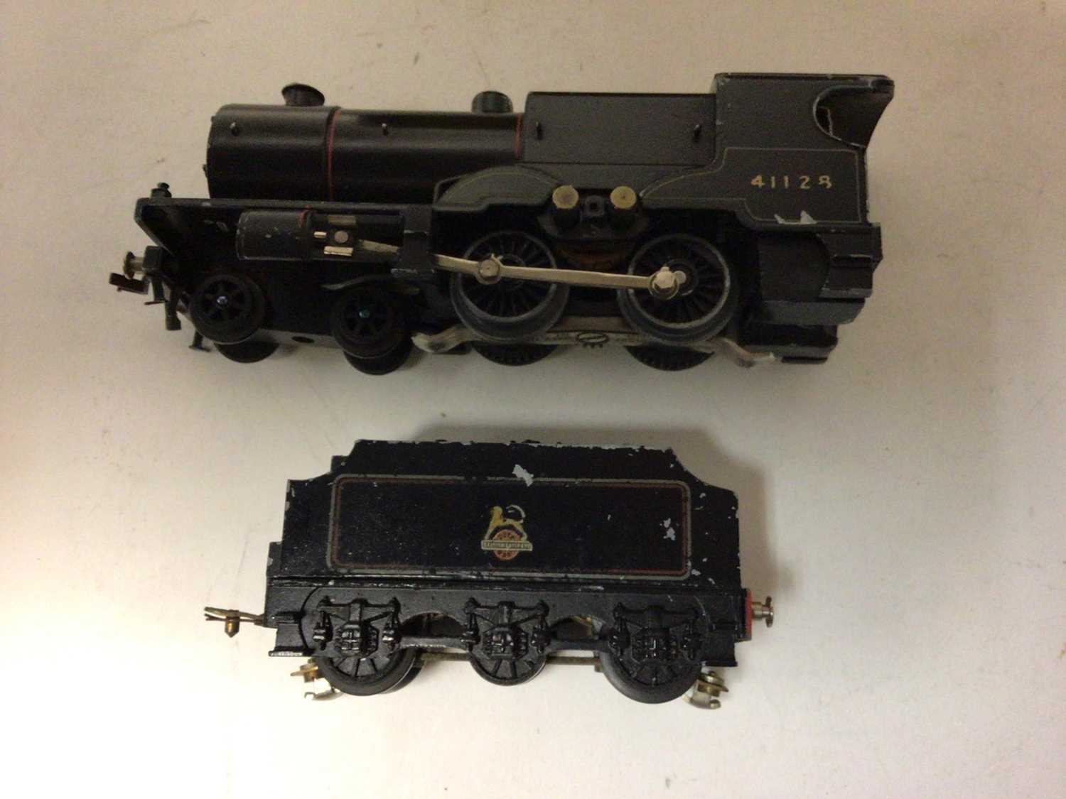 Hornby Duplo 2 railBR black Early Emblem 2-6- 4 Class 4MT tank locomotive 80008, boxed 2218, BR gre - Image 9 of 9