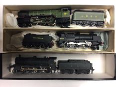 railway OO gauge selection of scratch built model kits (all constructed) including SR N Class 2-6-0,