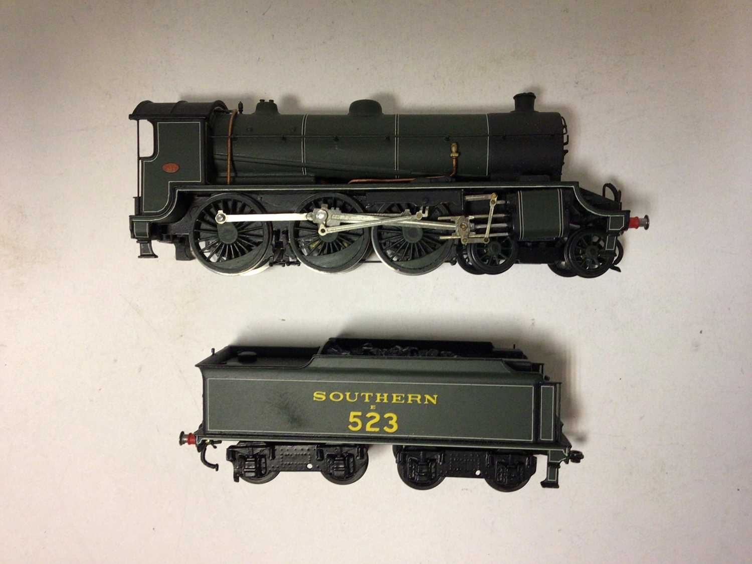 Hand built SR green 4-4-0 tender locomotive 312 by Claude Standfast signed 1954, constructed BR line - Image 7 of 26