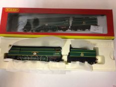 Hornby OO gauge locomotives including BR lined Green 4-6-2 Britannia Class 7MT 'Firth of Clyde' ten