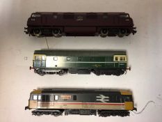 Lima 00 gauge locomotives including: Diesel Warship class Champion D809, BR class 73 diesel 73134, B