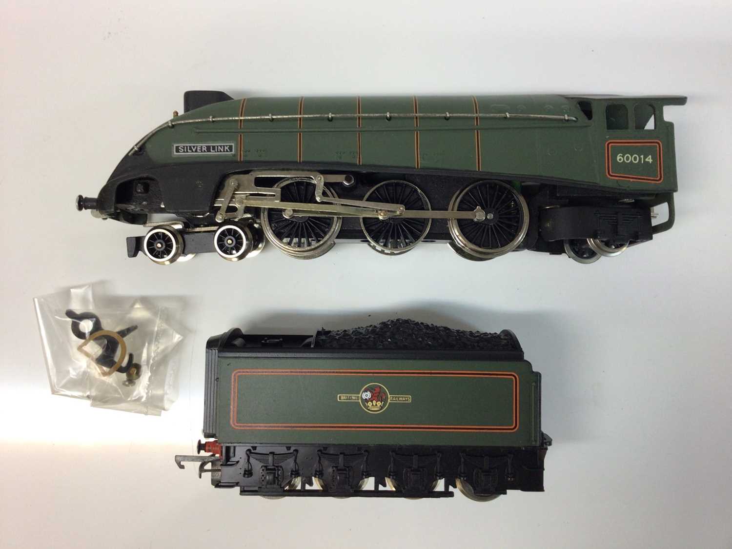 Wrenn OO gauge 4-6-2 BR Green A4 Class 'Silver Link' tender locomotive, 60014, boxed,W2211/A - Image 5 of 11