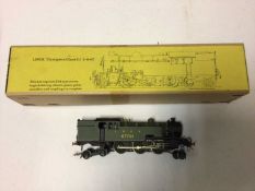 Gem TT gauge 4-6-2 LNER A4 Class locomotive kit (unconstructed) plus other scratch built models cons