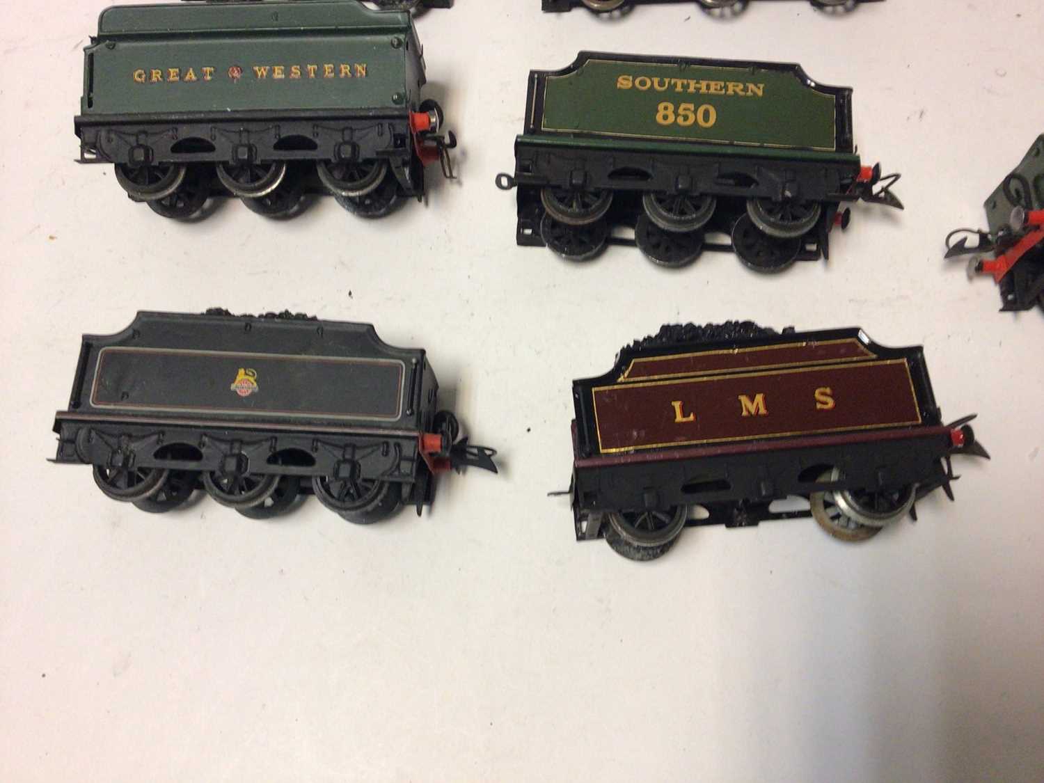 Railway O gauge selection of unboxed locomotives including 0-4-0 Hornby three rail 1368, LNER 460, 4 - Image 11 of 19