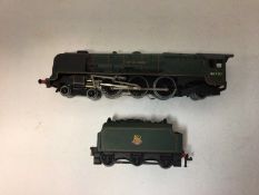 Hornby Dublo OO unboxed selection City of Lichfield 4-6-2, Hereford 4-6-2, Co-Bo diesel-electric loc