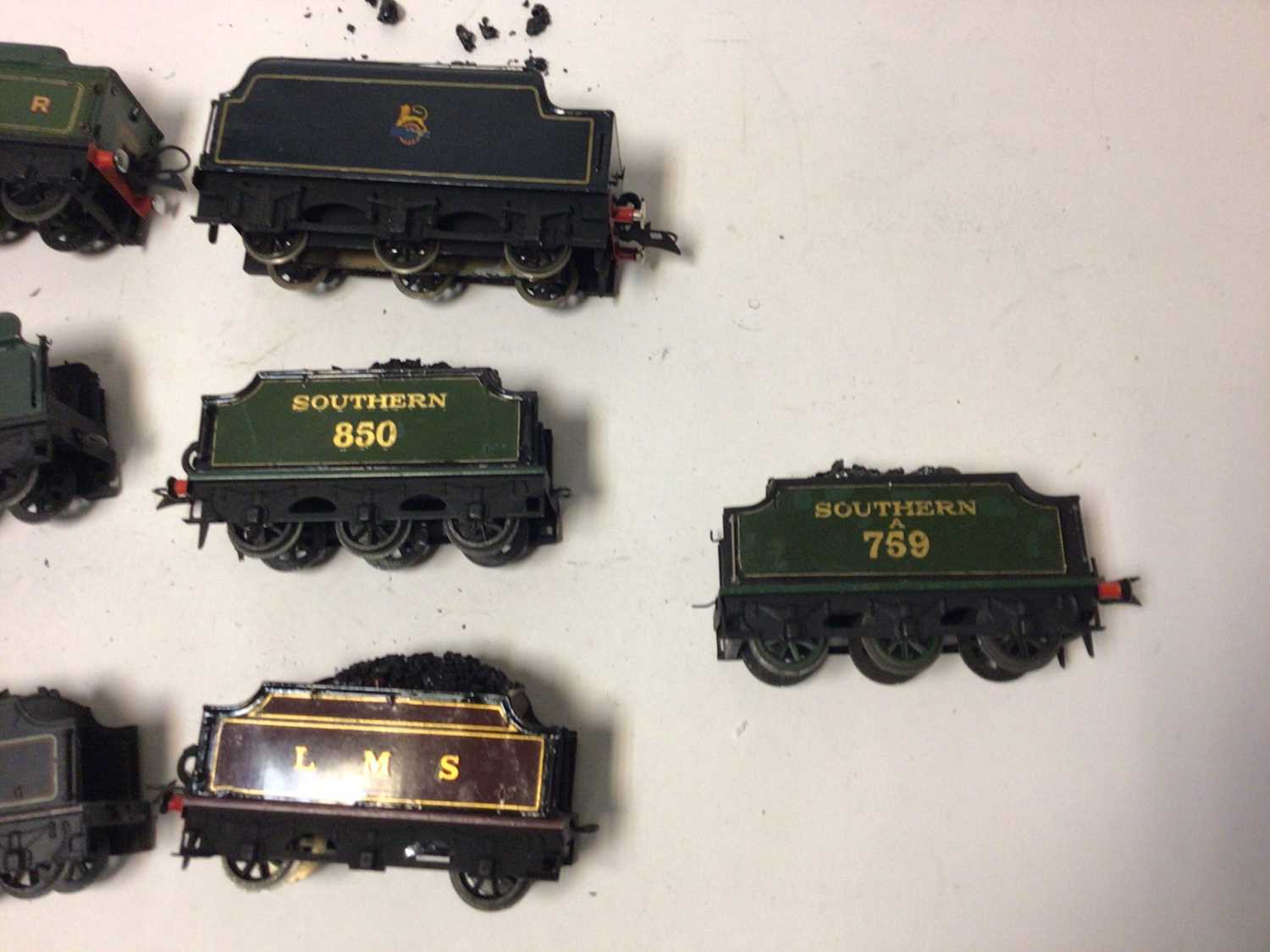 Railway O gauge selection of unboxed locomotives including 0-4-0 Hornby three rail 1368, LNER 460, 4 - Image 15 of 19