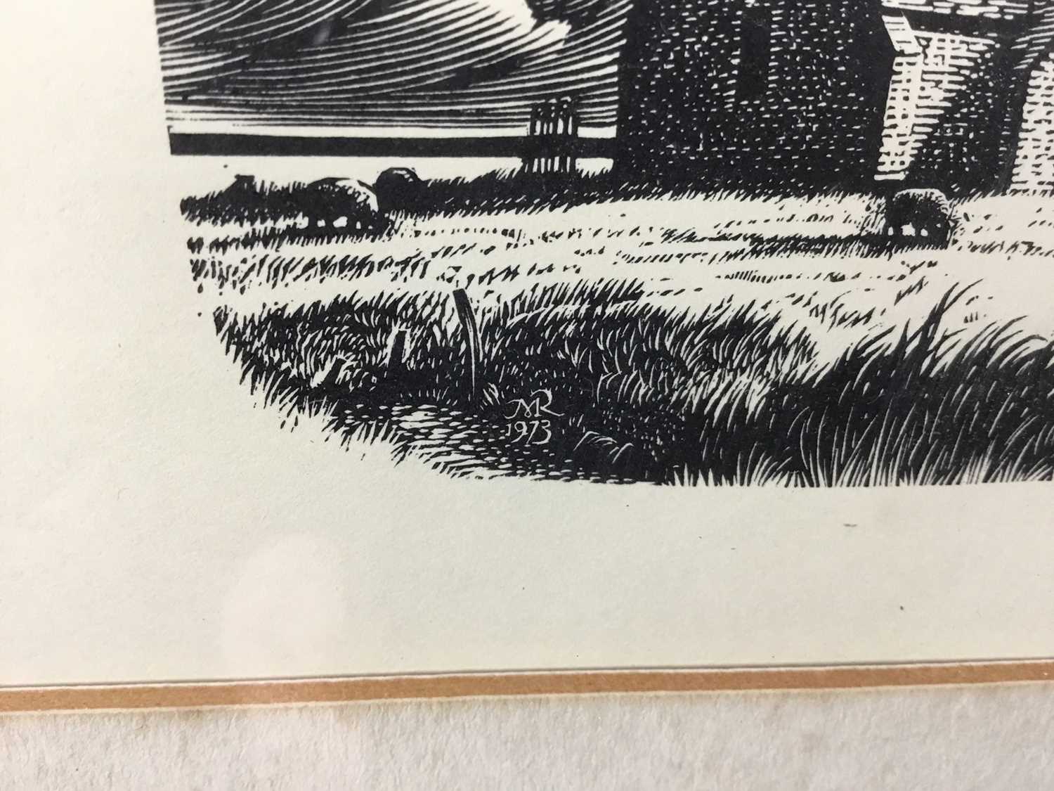 Michael Renton (1934-2001) group of woodcut engravings, Alley Street Rye and three others - Image 6 of 13